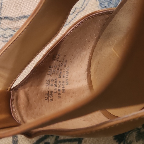 Franco sarto open toed block heels - Picture 3 of 3